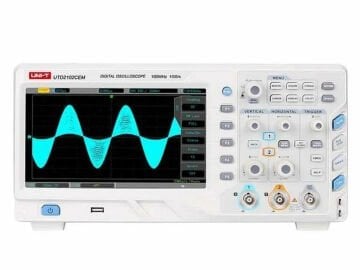 Unit Utd2102 Cex 2 Kanal 100Mhz Dijital Osiloskop