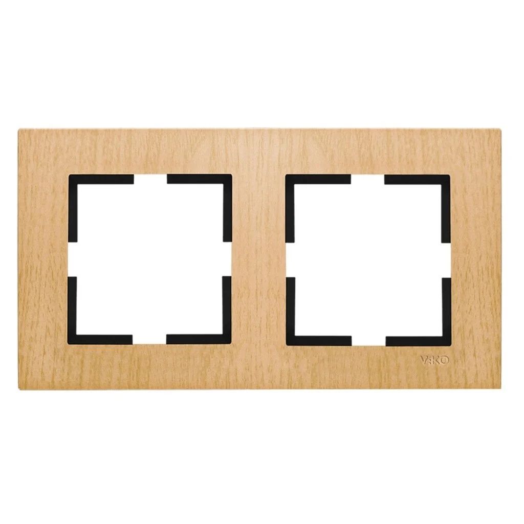 Viko Artline Novella İkili Çerçeve 92190612 Kayın