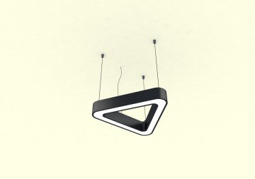Oval Üçgen Simit Linear Aydınlatma Modern Led Avize Lineer Armatür