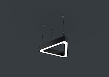 Oval Üçgen Simit Linear Aydınlatma Modern Led Avize Lineer Armatür