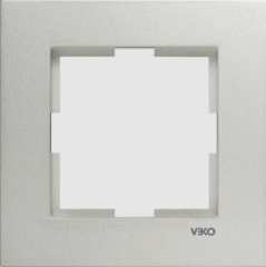 Viko Artline Novella Tekli Çerçeve 92190611 Metalik Beyaz