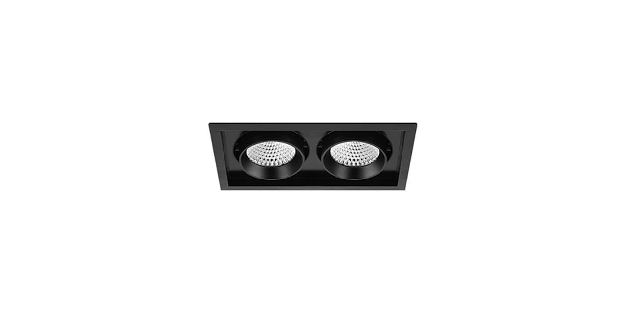 Goya 2x36 Watt Samsung Ledli Kare Cob Led Spot Mağaza Armatürü GY 3052-42