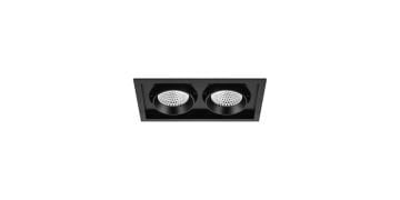 Goya 2x40 Watt Samsung Ledli Kare Cob Led Spot Mağaza Armatürü GY 3052-42