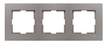 Viko Artline Novella Üçlü Çerçeve 92190613 Antrasit