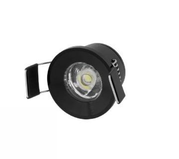 Cata 1,5W Yıldız Gömme Spot Aydınlatma Armatürü Siyah Kasa ct-5270