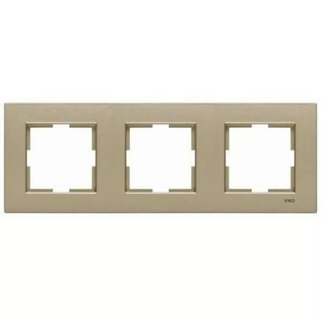 Viko Artline Novella Üçlü Çerçeve 92190613 Bronz