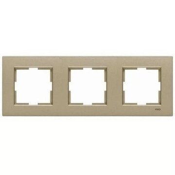 Viko Artline Novella Üçlü Çerçeve 92190613 Bronz