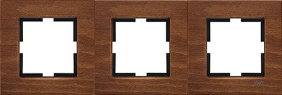 Viko Artline Novella Üçlü Çerçeve 92190613 Ceviz