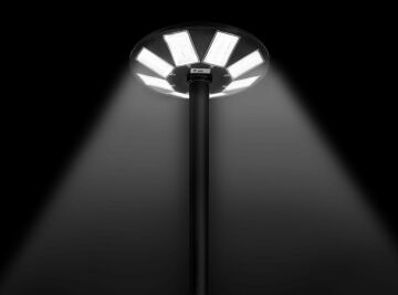 Noas 800 Watt Ufo Park ve Bahçe Kumandalı Solar Aydınlatma YL73-0800-S
