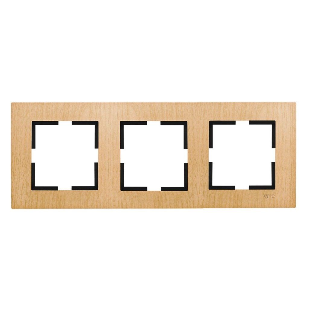 Viko Artline Novella Üçlü Çerçeve 92190613 Kayın