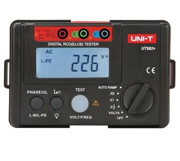Unit Ut582+ Dijital Rcd Elcb Test Cihazı