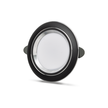 Noas 5W Black + Silver Kasa Led Spot 3 Fonksiyonlu YL38-0530