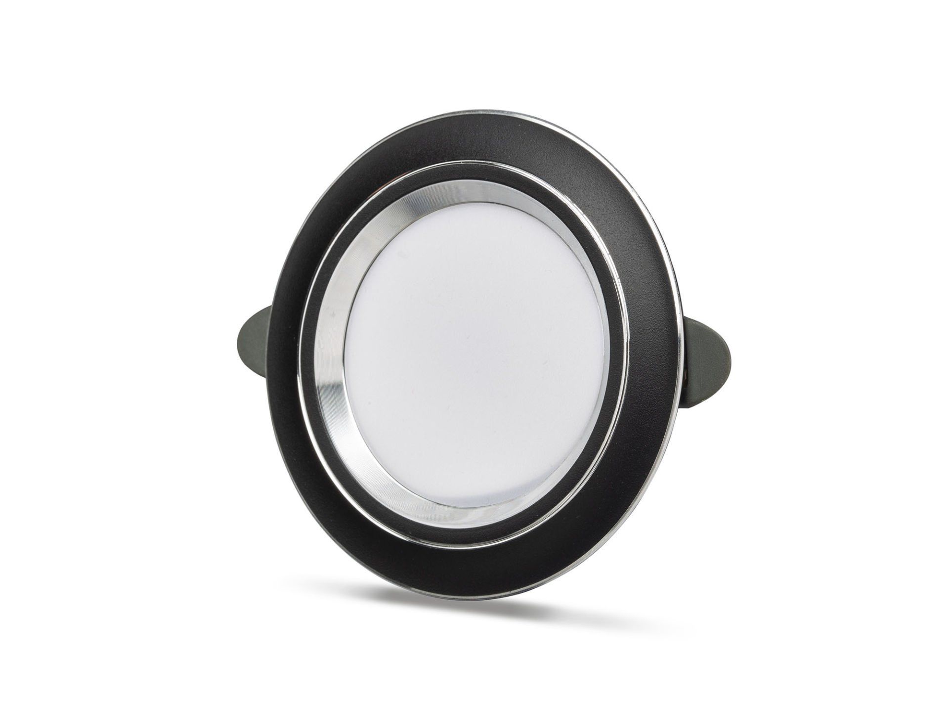 Noas 5W Black + Silver Kasa Led Spot Beyaz Işık YL38-0531