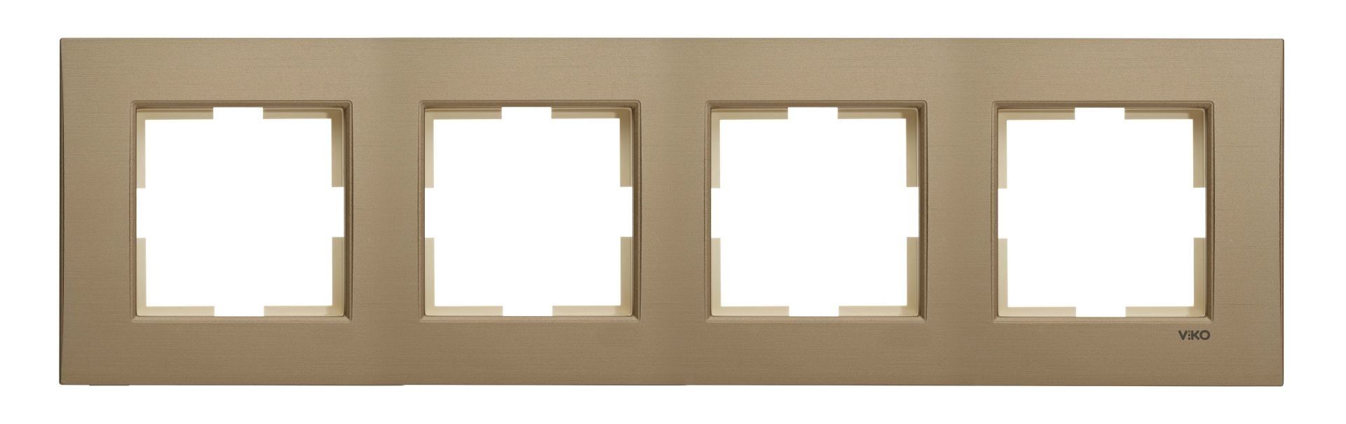 Viko Artline Novella Dörtlü Çerçeve 92190614 Bronz