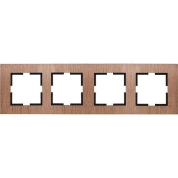 Viko Artline Novella Dörtlü Çerçeve 92190614 Ceviz