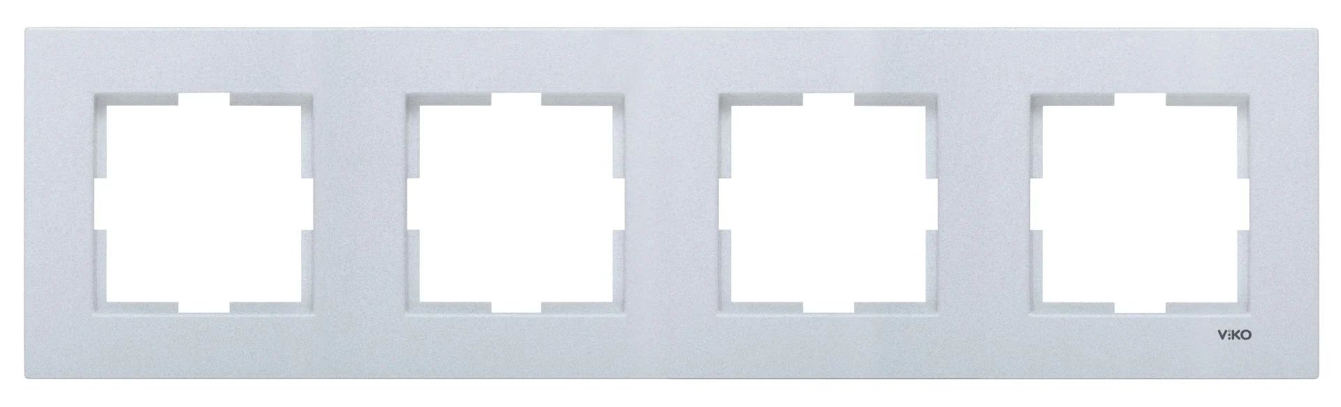 Viko Artline Novella Dörtlü Çerçeve 92190614 Gümüş