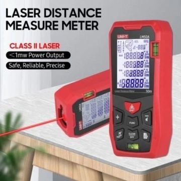 Unit Lm50A 50M Lazer Mesafe Ölçer Lazermetre