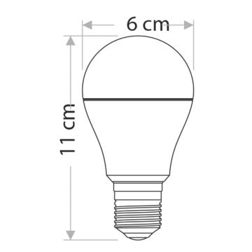Cata 12 Watt E27 Duylu Sensörlü Led Ampul CT-4259