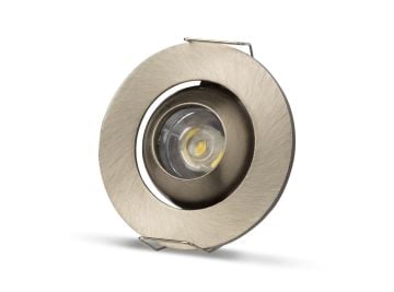 Noas 1W Saten Kasa Manda Gözü Hareketli Led Spot Amber Işık YL94-0106