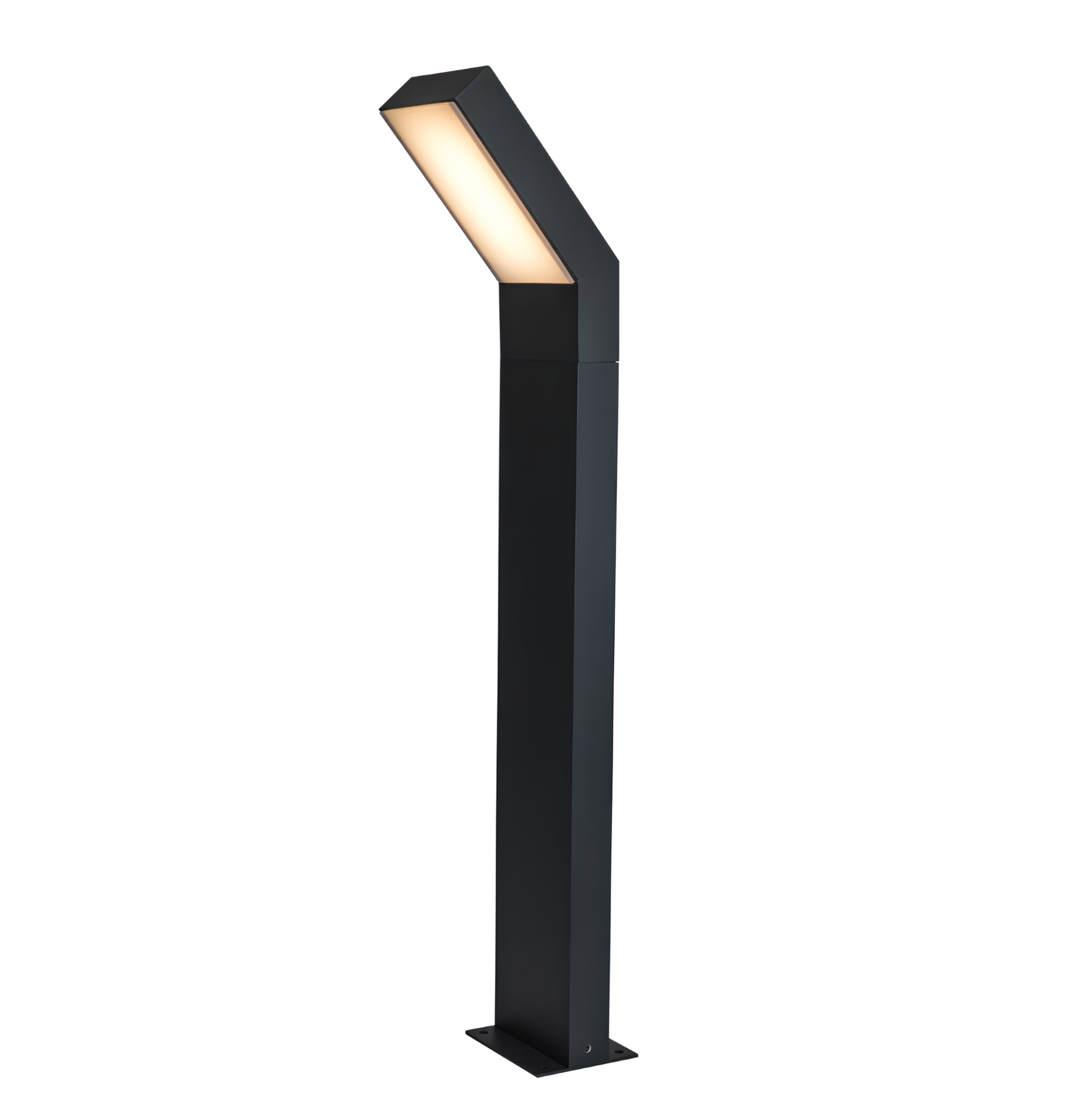 Akdeniz Dış Mekan Modern Bahçe Armatürü Led Yol Aydınlatma Direği 225 Cm
