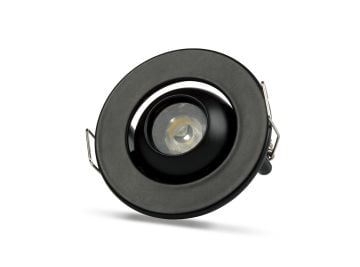 Noas 1W Siyah Kasa Manda Gözü Hareketli Led Spot Günışığı YL94-0202