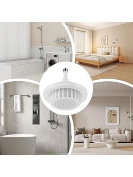 Cata 3 Renk Yanma Modlu Güneş Isıtıcılı Fan Led Ampul Aydınlatma CT-1160