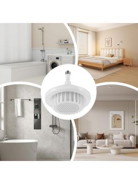 Cata 3 Renk Yanma Modlu Güneş Isıtıcılı Fan Led Ampul Aydınlatma CT-1160