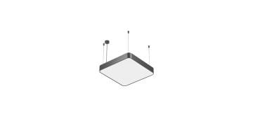 Goya 73 Watt Samsung Ledli Dekoratif Sarkıt Oval Kare Davul Linear Aydınlatma 60CM GY 8115-60