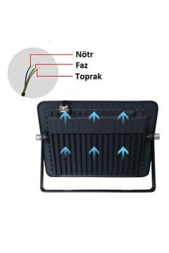 Noas 20W Led Projektör Günışığı YL70-0021