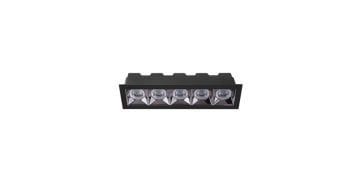 Goya 10 Watt Dimlenebilir Beşli Kare Samsung Led Spot Armatür GY 5108