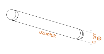 Samsung Led Tridonic Trafolu Sıva Üstü Silindir Boru Ahşap Linear Armatür 6 Cm Kasa Linear Aydınlatma