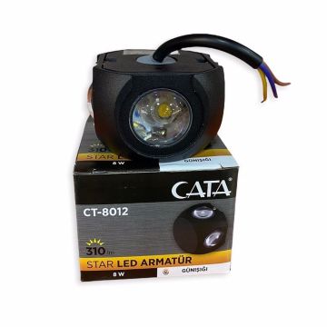 Cata 8W Star Dekoratif Led Duvar Aplik Aydınlatma CT-8012