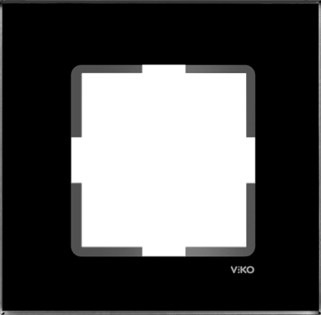 Viko Artline Novella Tekli Cam Çerçeve 92192281 Siyah