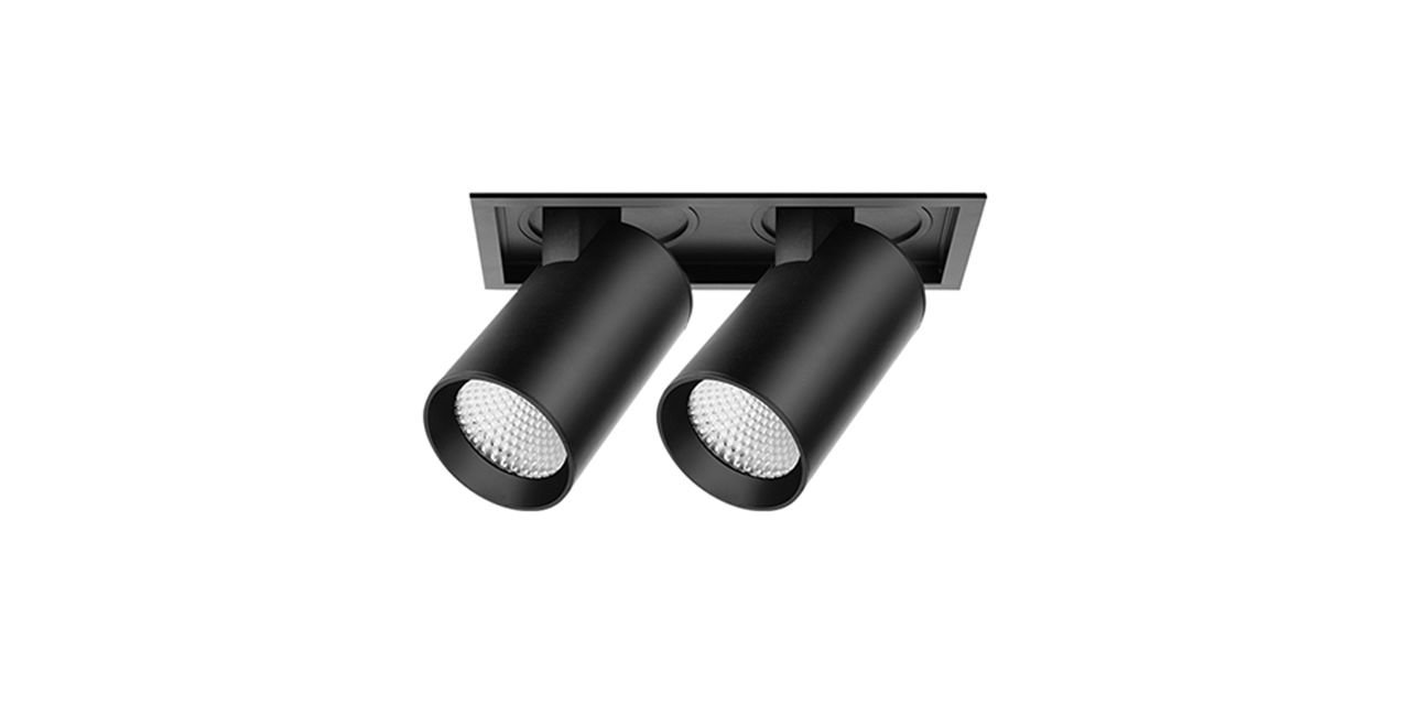 Goya 2x30 Watt Samsung Ledli Yuvarlak Cob Led Spot Mağaza Armatürü GY 3152-30
