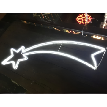 Led Neon Kuyruklu Yıldız Dış Mekan Bahçe Yılbaşı Süsleme SNC-813-1