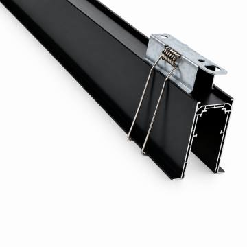 Forlife Klasik FL-5557 3 Metre Sıva Altı Yaylı Magnet Ray Siyah Kasa
