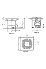 Aircol Spring Tavan Tipi Monofaze Tuvalet Banyo ve Mutfak Aspiratörü 23W 100m3/h