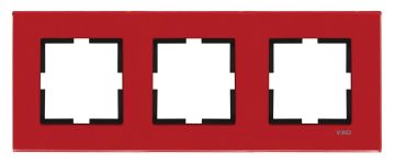 Viko Artline Novella Üçlü Cam Çerçeve 92192283 Bordo