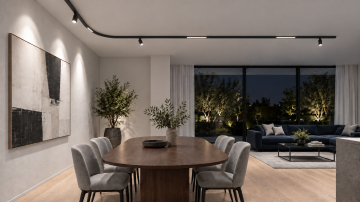 Forlife Klasik FL-5539 S 90 Derece Sıva Üstü Magnet Ray Oval Dönüş Aparatı Siyah Kasa
