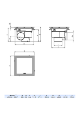 Aircol 250F Tavan Tipi Monofaze Tuvalet Banyo ve Mutfak Aspiratörü 32W 150m3/h
