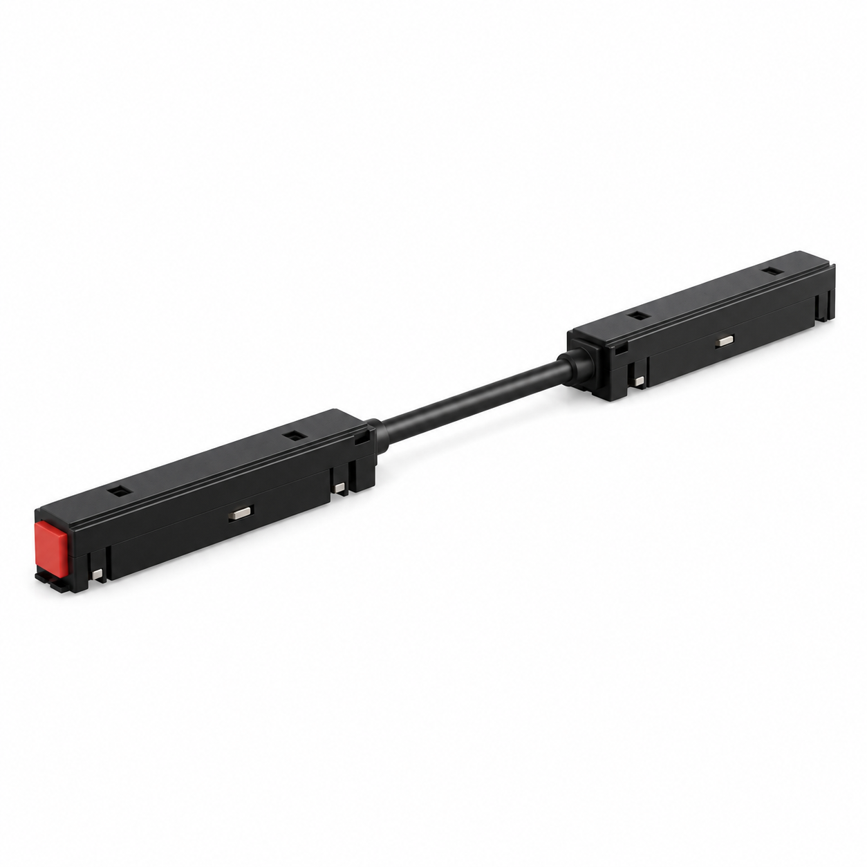 Forlife Klasik FL-5537 Magnet Ray Kablolu Ara Bağlantı Aparatı Siyah Kasa