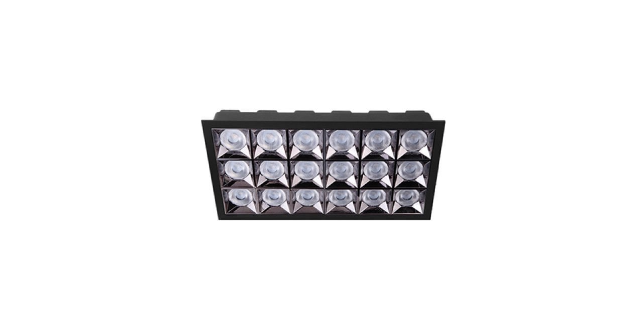 Goya 32 Watt Dimlenebilir On Sekizli Kare Samsung Led Spot Armatür GY 5113