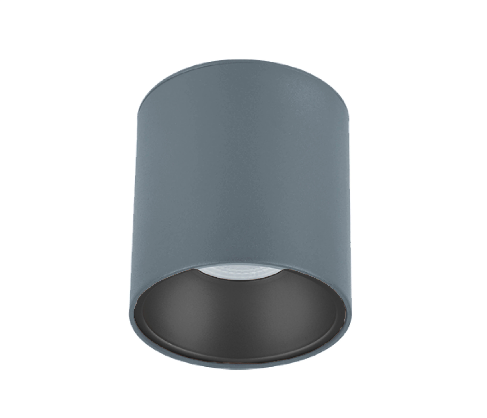 Sıva Üstü Silindir Led Spot Armatür 10x10 Cm Antrasit - Siyah