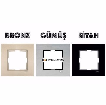 Viko Artline Novella Eloxal Metal Tekli Çerçeve 92192321