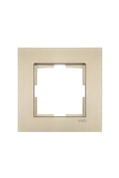 Viko Artline Novella Eloxal Metal Tekli Çerçeve 92192321 Bronz