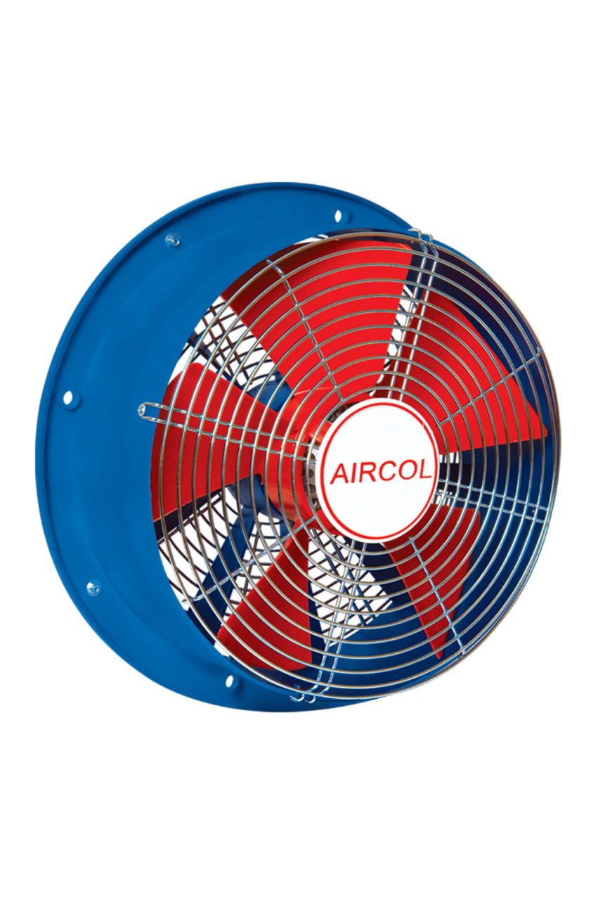 Aircol S 500 Monofaze Plastik Gövdeli Sanayi Tipi Aksiyal Fan 400W 7000m3/h
