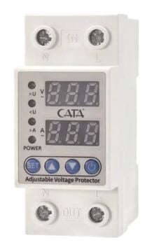 Cata 63 Amper Akıllı Voltaj Akım Koruyucu Monofaze ct-9198