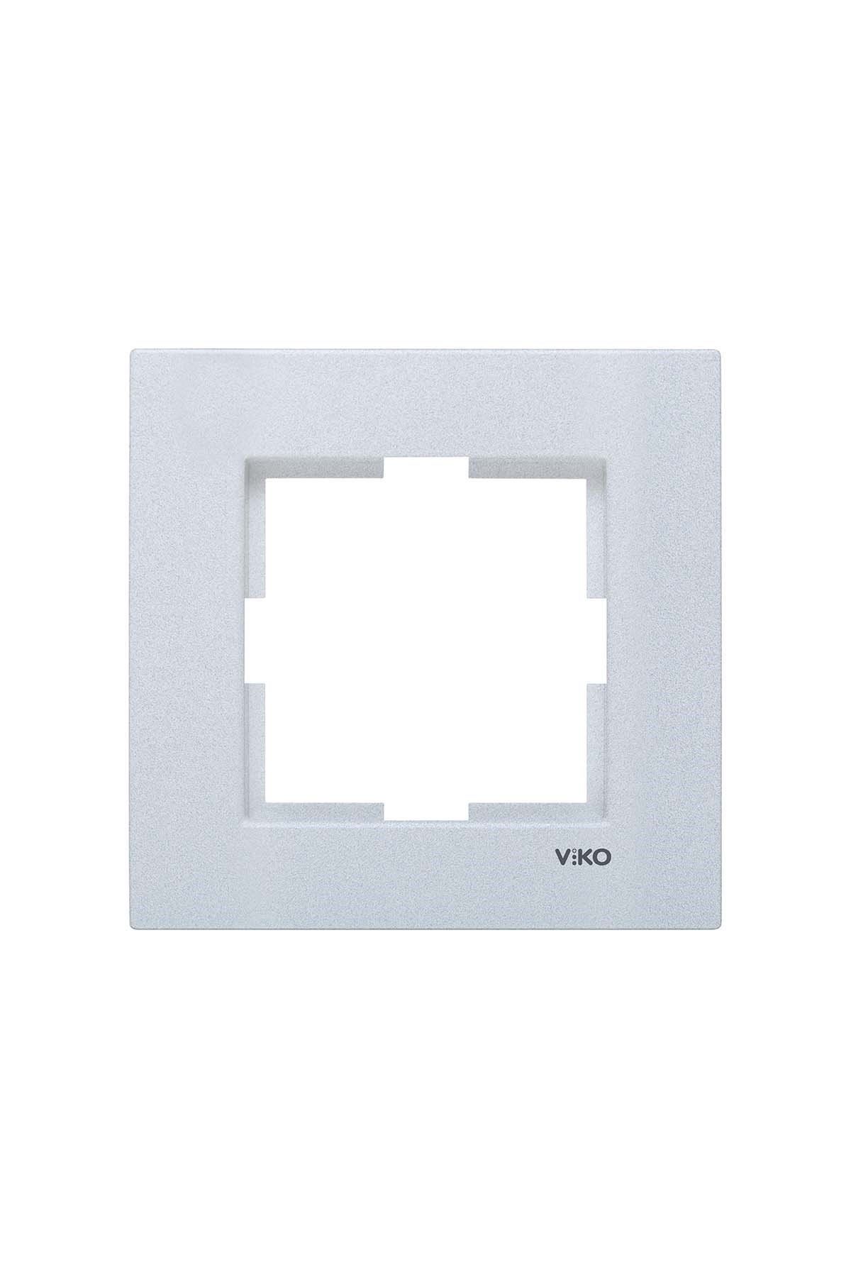 Viko Artline Novella Eloxal Metal Tekli Çerçeve 92192321 Gümüş