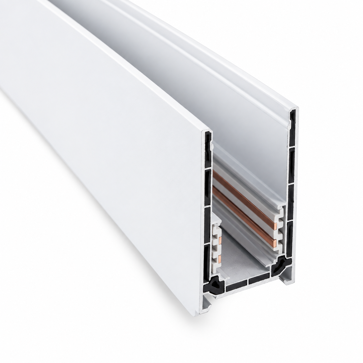 Forlife Klasik FL-5533 W 3 Metre Sıva Üstü Magnet Ray Beyaz Kasa