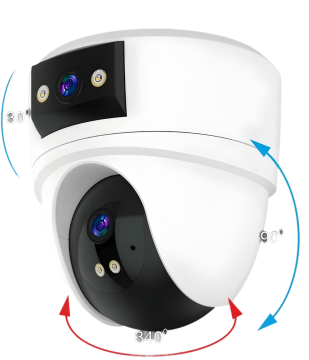 Cata Ayarlanabilir Wifi Bağlantılı Akıllı Dome Kamera ct-4054